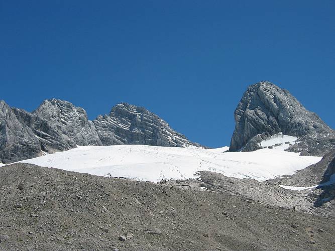 12 Gosaugletscher mit Dachstein